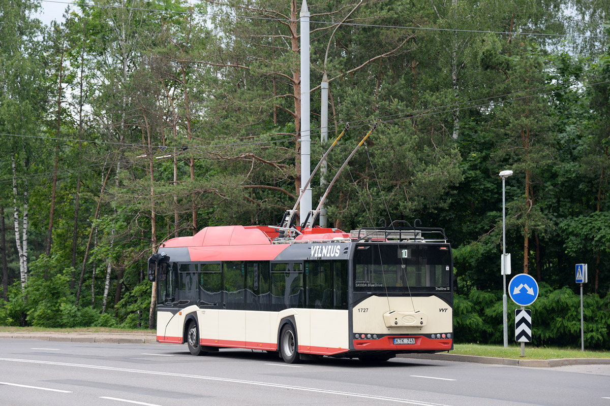 Vilnius, Solaris Trollino IV 12 Škoda # 1727