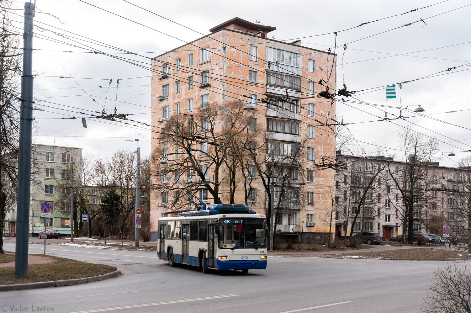 Санкт-Петербург, БТЗ-52768Т № 1868