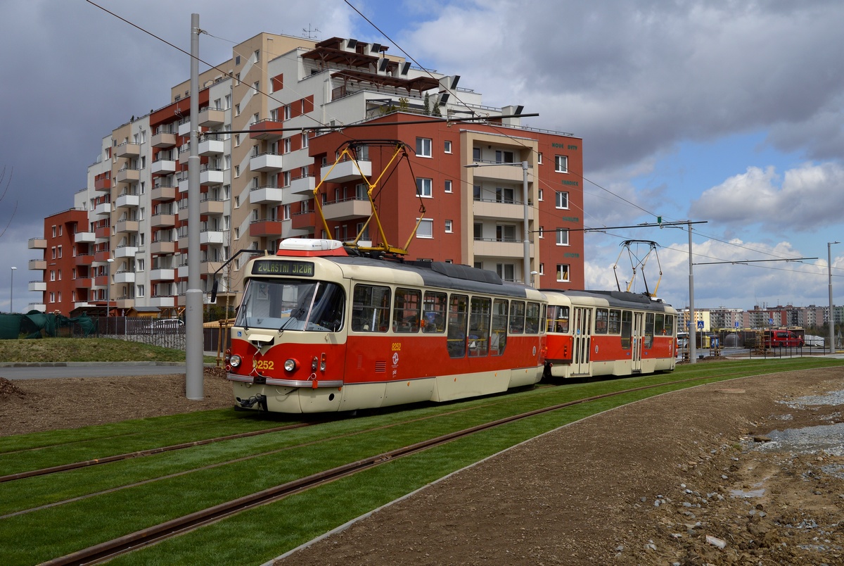 Прага, Tatra T3R.PLF № 8252