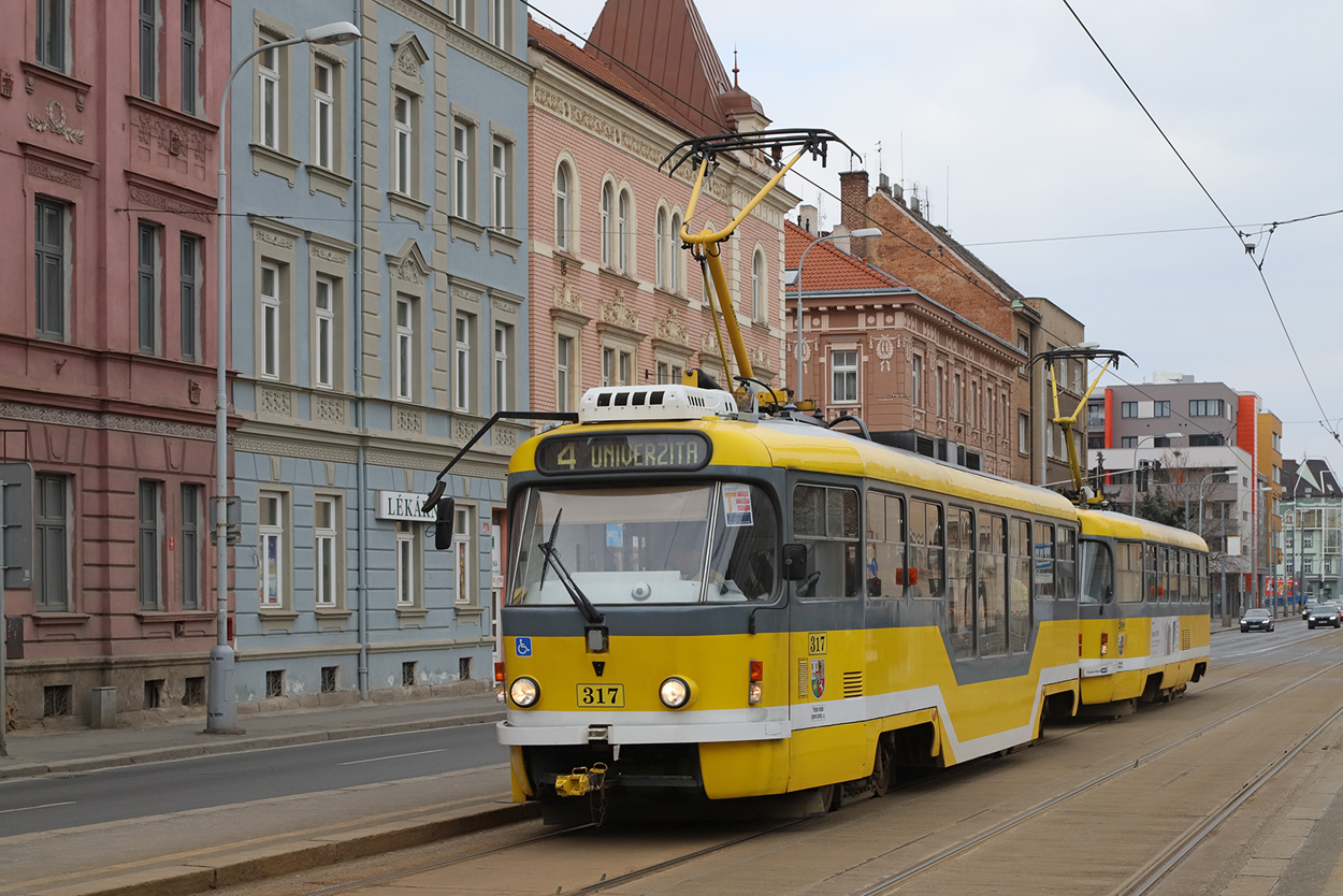 Pilsen, Tatra T3R.PLF Nr. 317