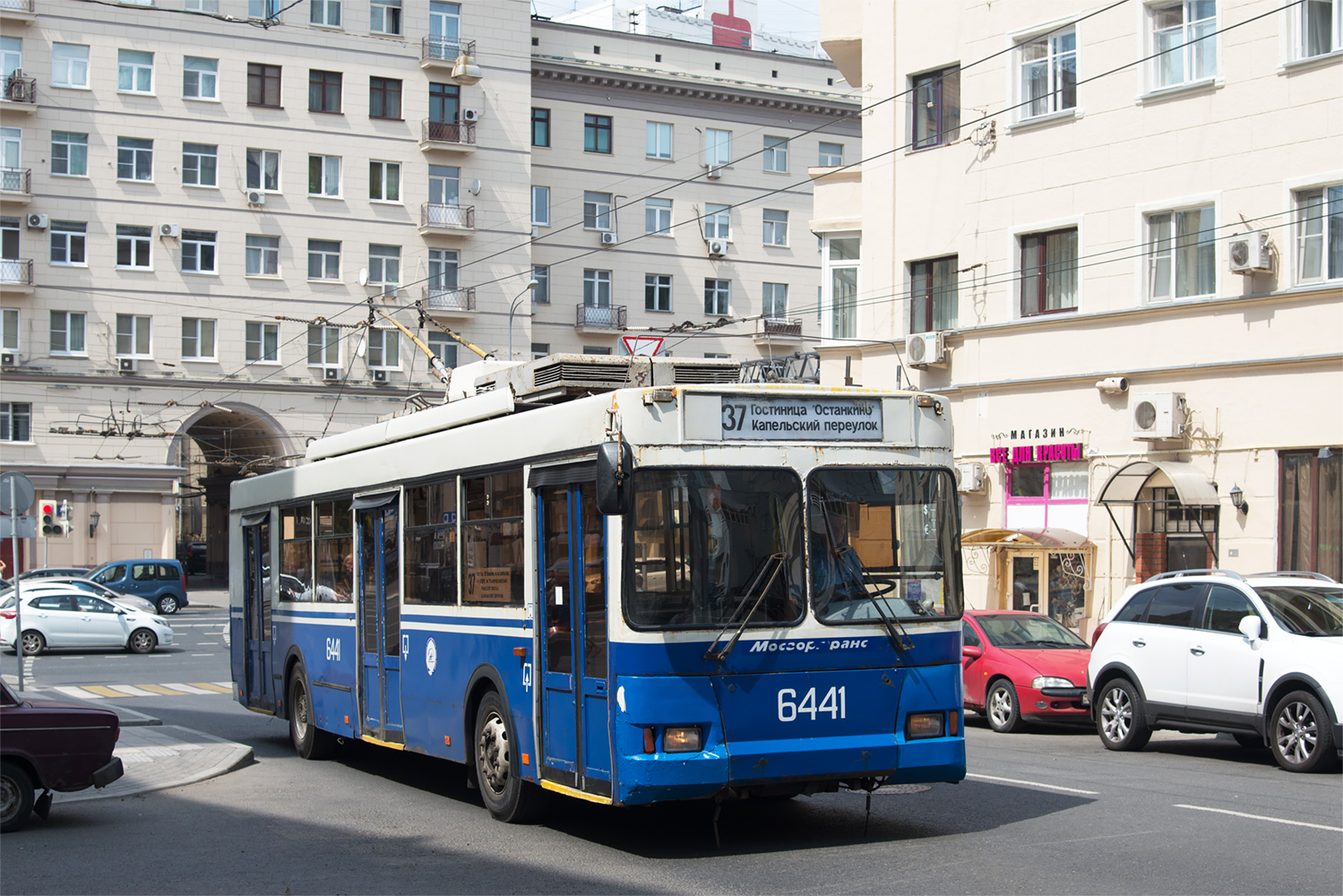 Москва, Тролза-5275.05 «Оптима» № 6441