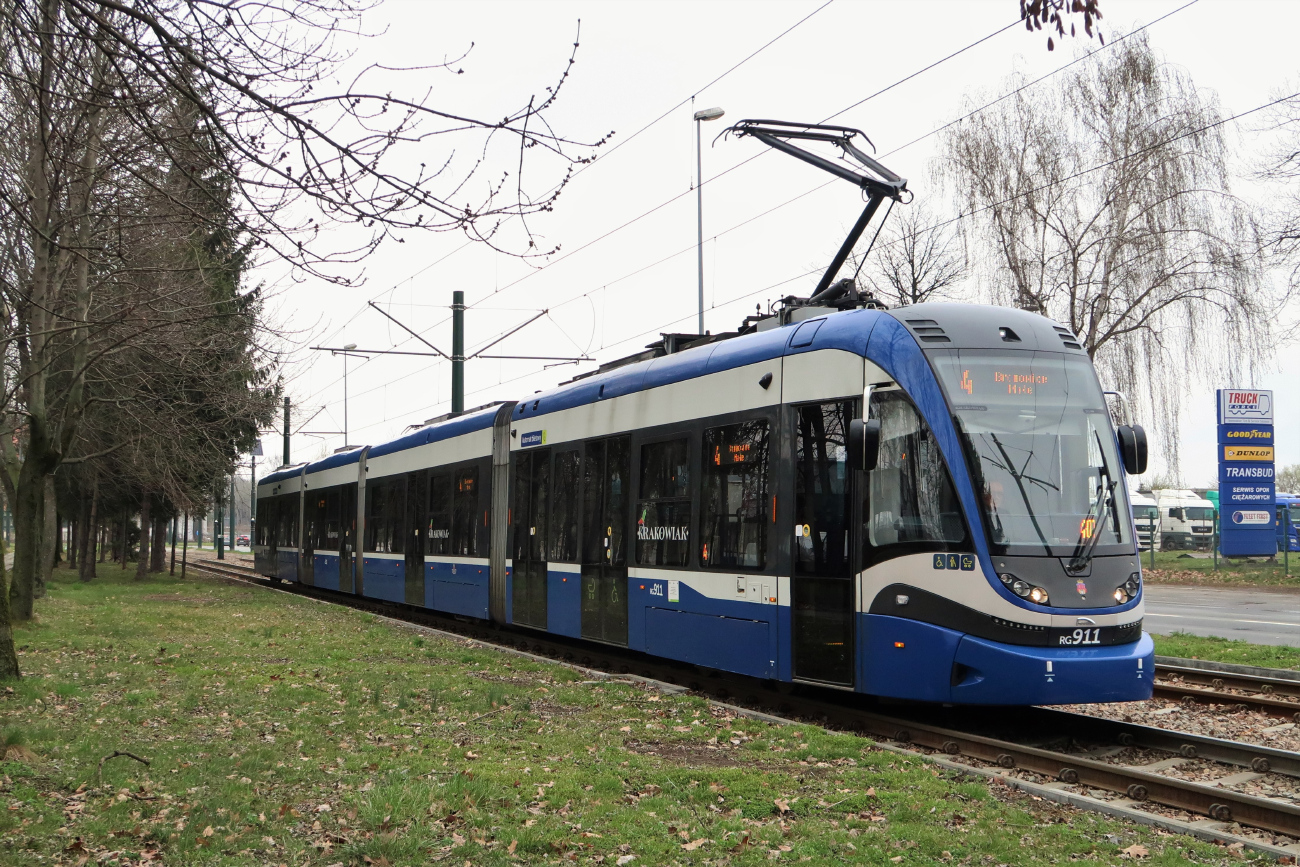 Краков, PESA Krakowiak 2014N № RG911