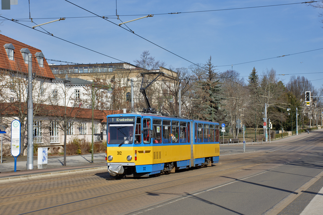 Гота, Tatra KT4DC № 312
