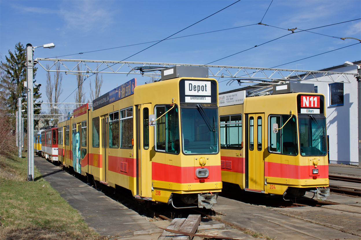 Гота, Schindler/Siemens Be 4/8 № 206