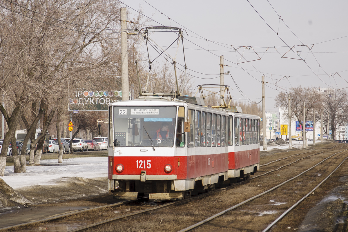 Самара, Tatra T6B5SU № 1215