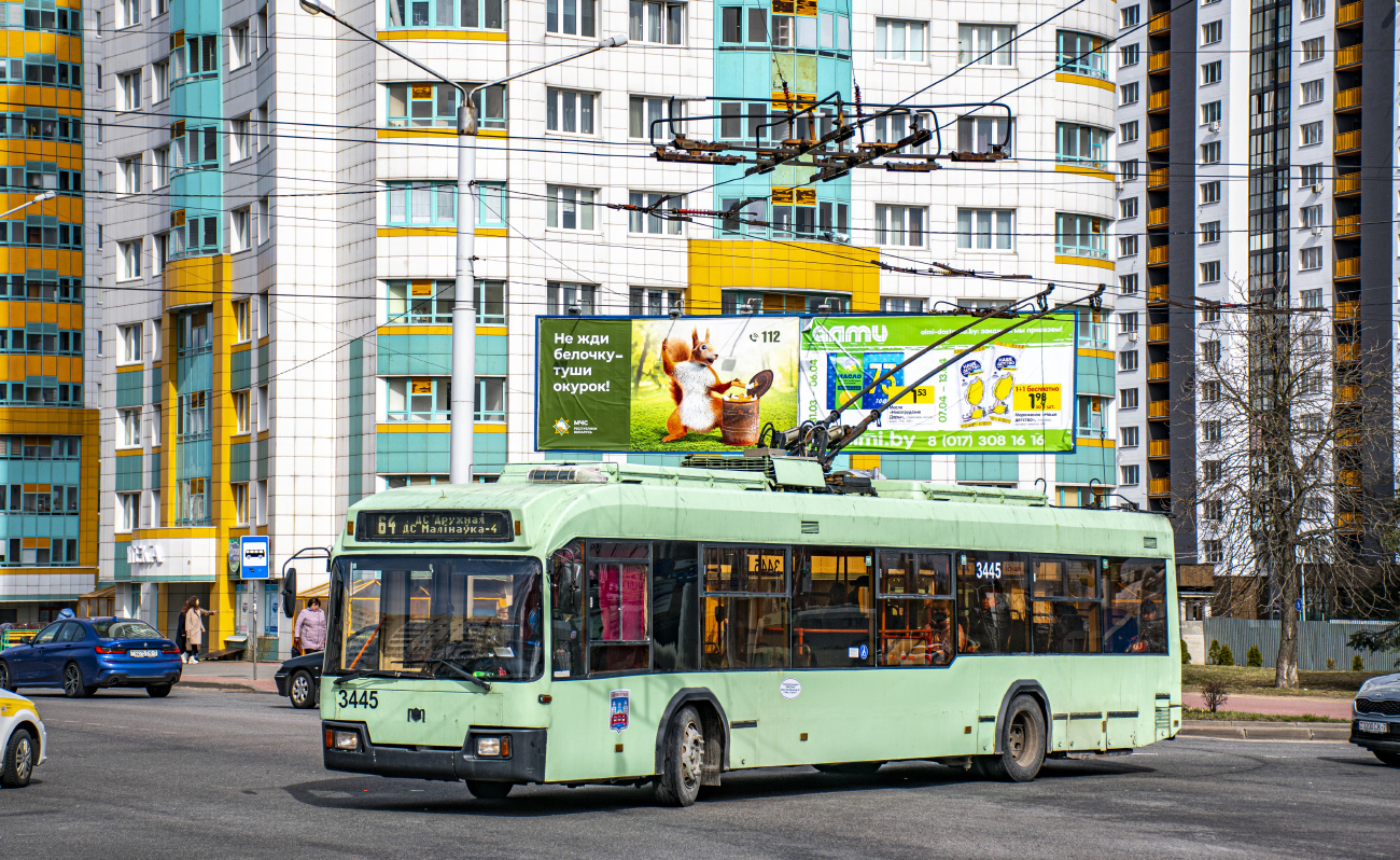 Минск, БКМ 321 № 3445