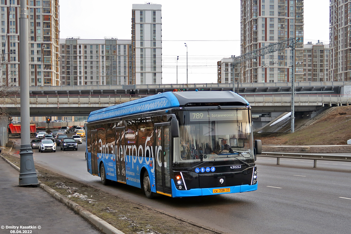 Moscow, LiAZ-6274 № 430212 Moscow, LiAZ-6274 № 430212