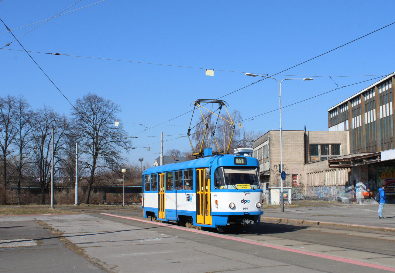 Острава, Tatra T3SUCS № 914