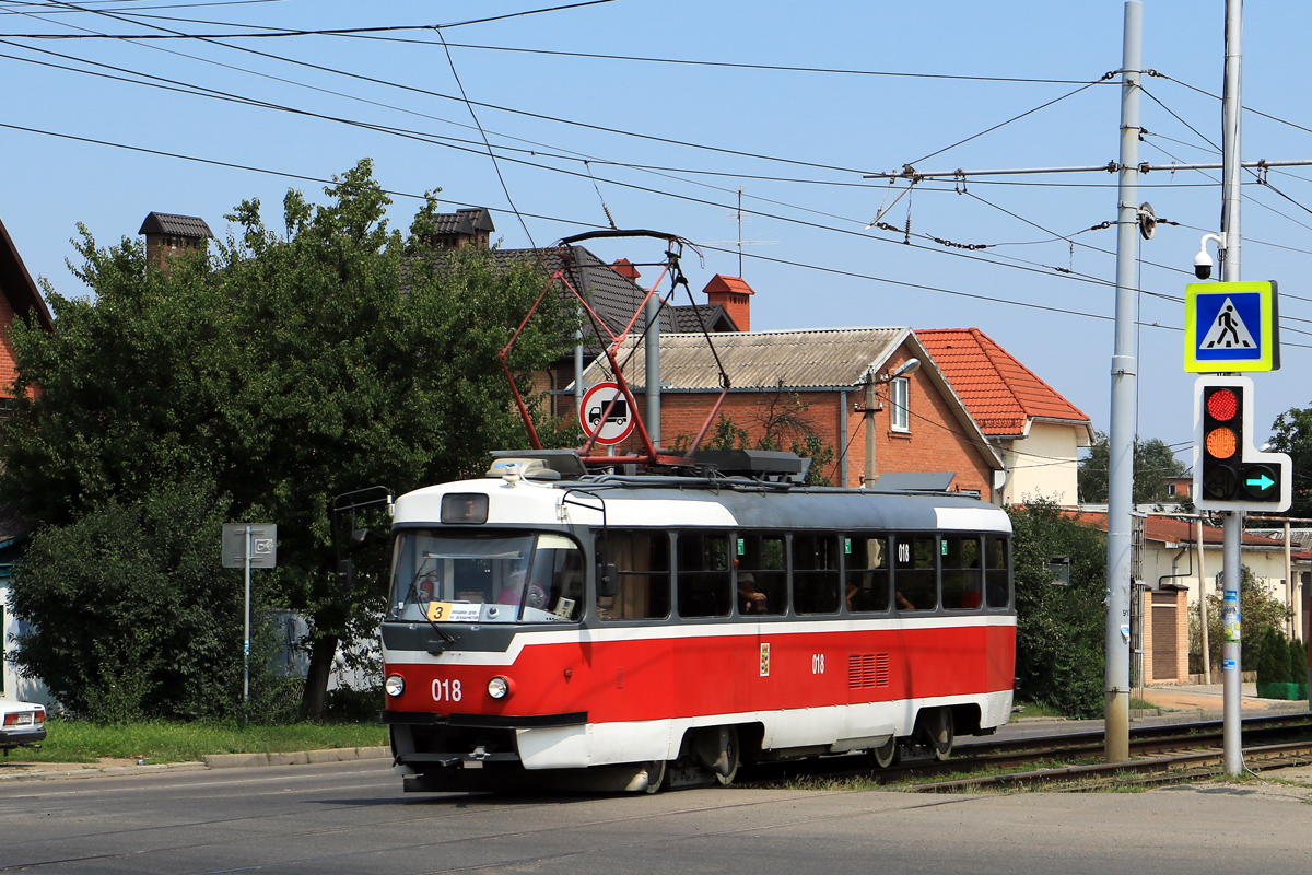 Краснодар, Tatra T3SU КВР ТРЗ № 018