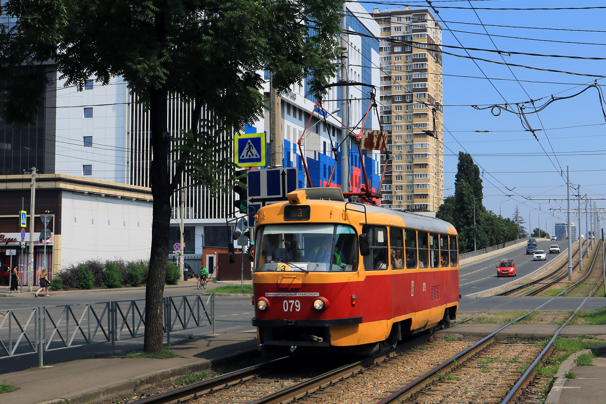 Краснодар, Tatra T3SU № 079