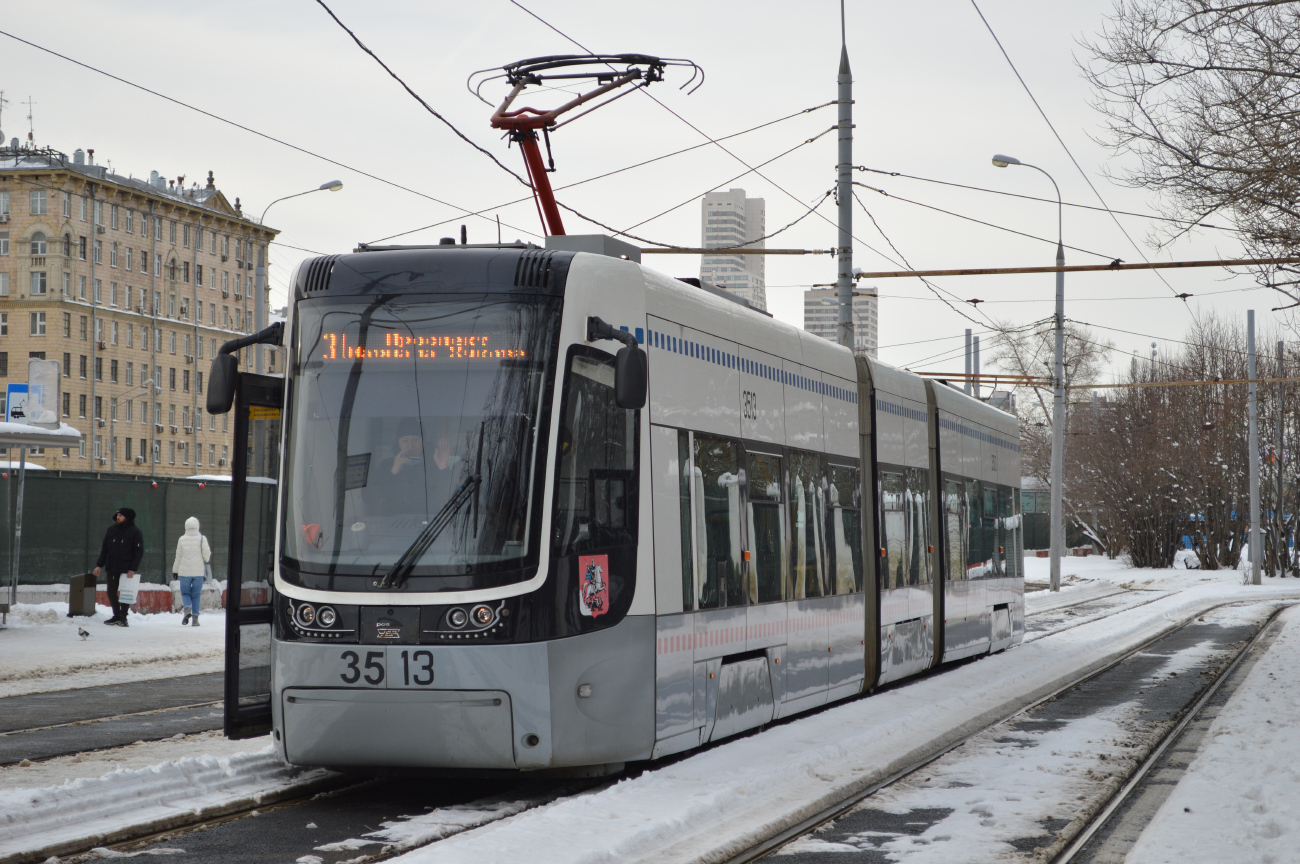 Moskwa, 71-414 (Pesa Fokstrot) Nr 3513