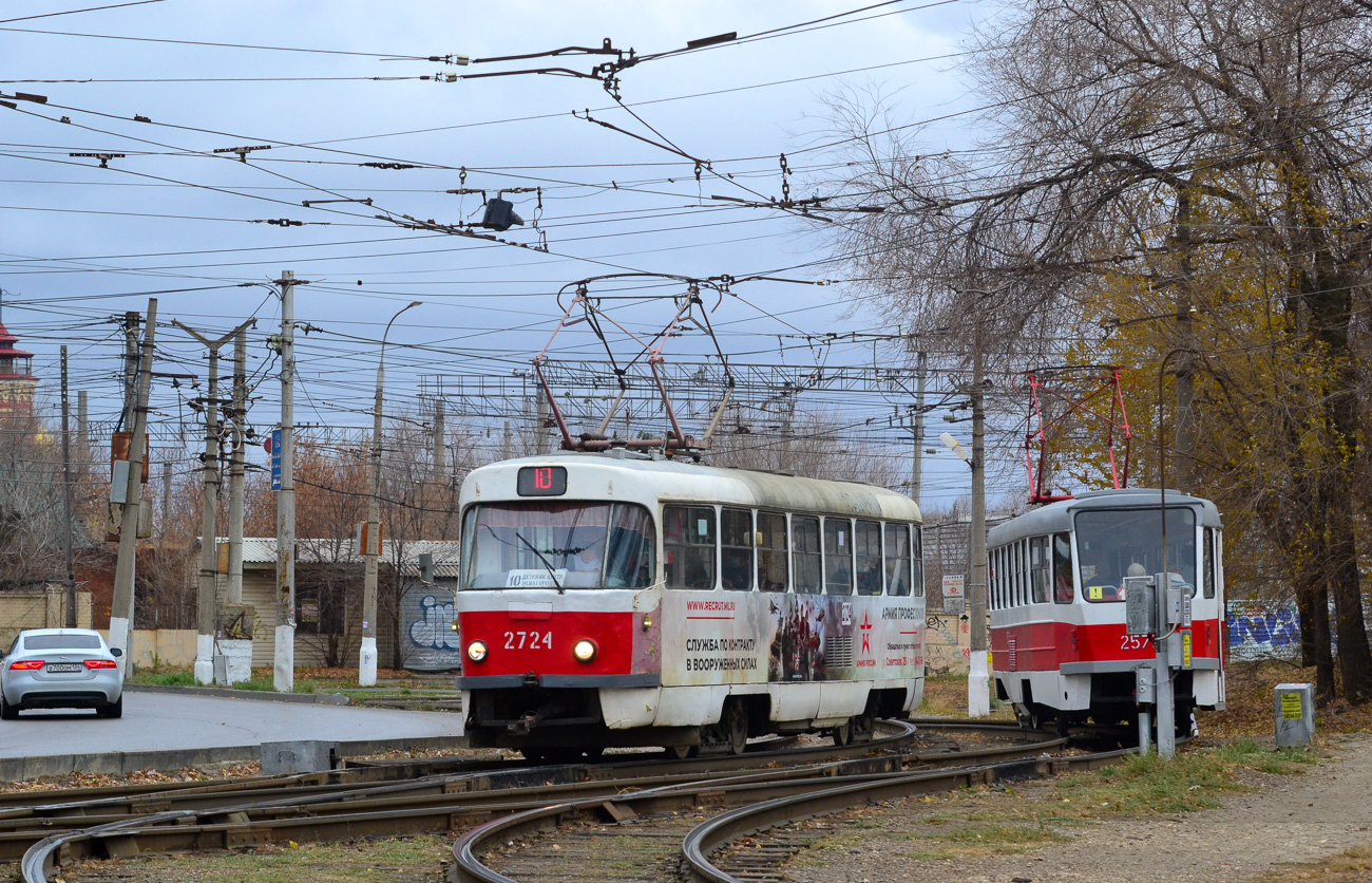 Волгоград, Tatra T3SU № 2724