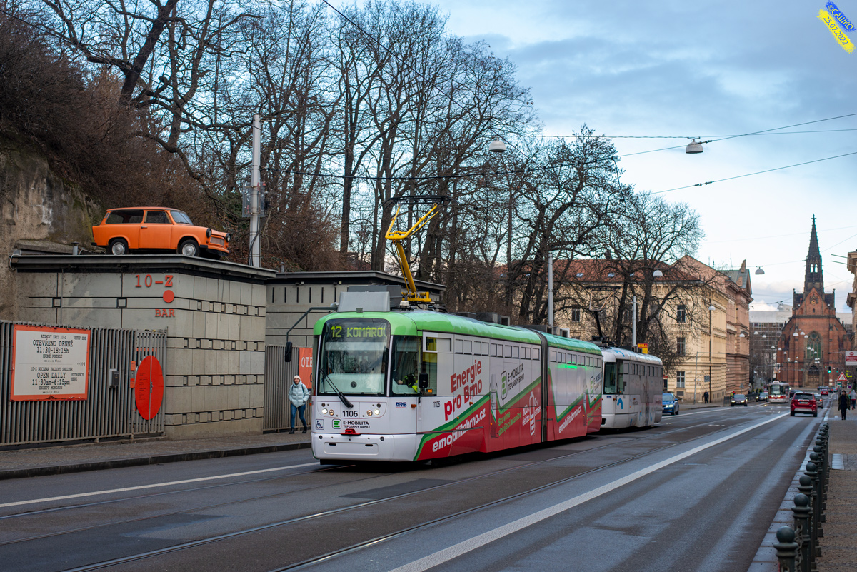Брно, Vario LF2R.E № 1106