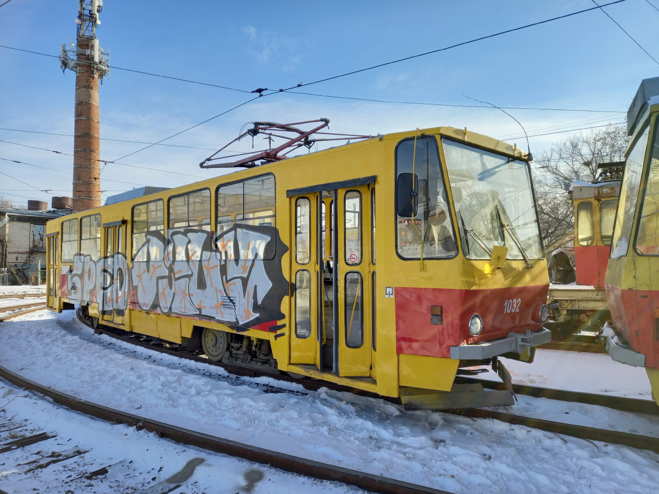 Барнаул, Tatra T6B5SU № 1032