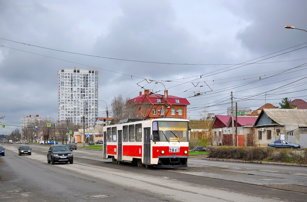 Волгоград, Tatra T6B5SU № 2847