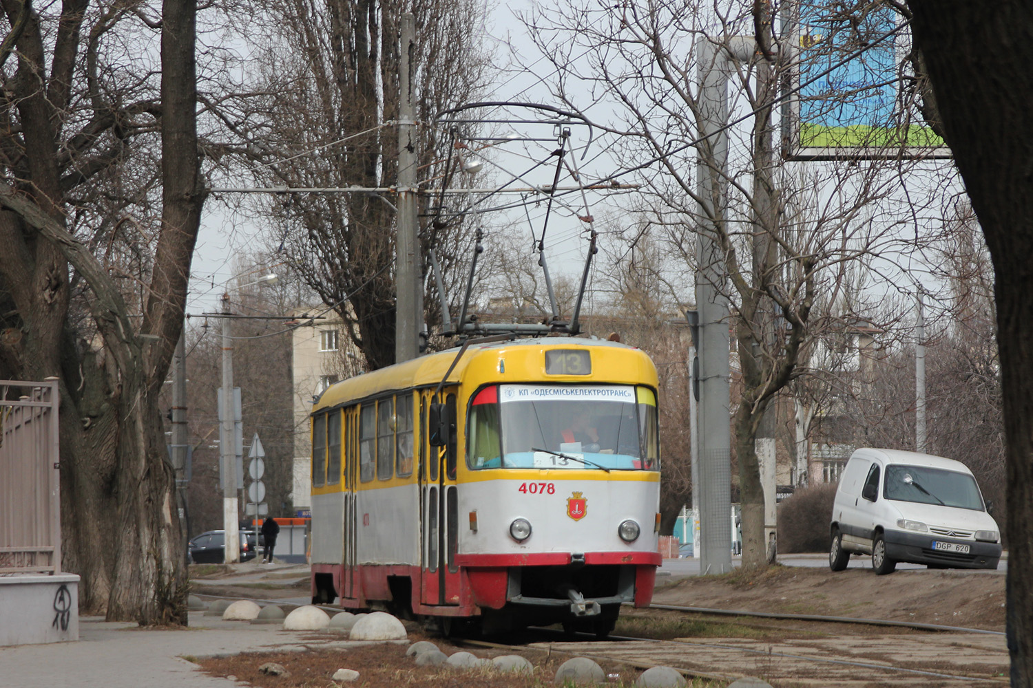 Одесса, Tatra T3R.P № 4078