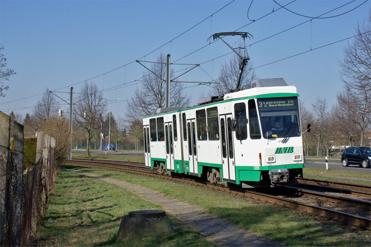 Magdeburg, Tatra KT4DM Nr. 1289