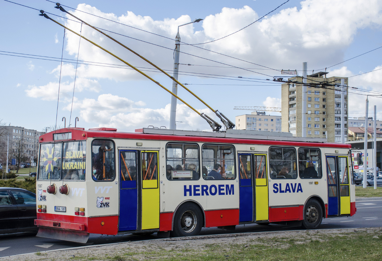 Vilnius, Škoda 14Tr13/6 č. 1587