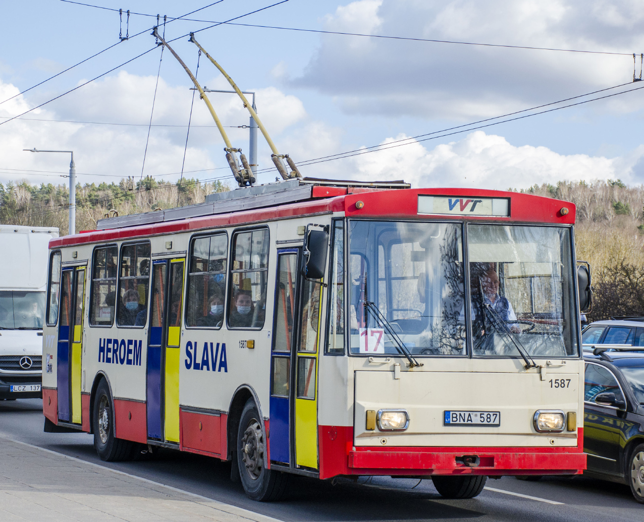 Vilnius, Škoda 14Tr13/6 Br. 1587