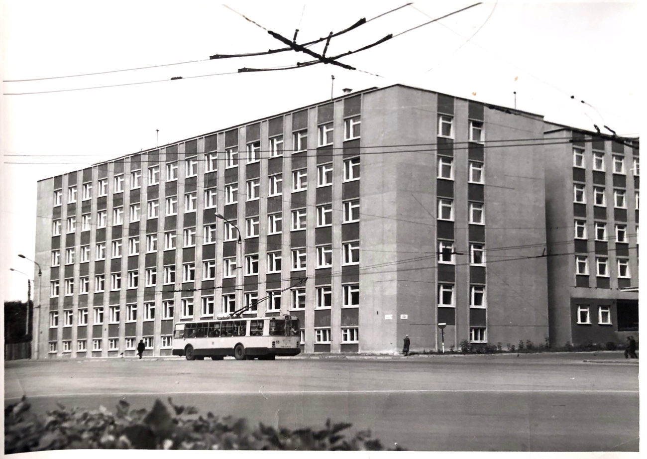 Тверь, ЗиУ-682В № 55; Тверь — Старые фотографии (1917—1991); Тверь — Троллейбусные линии: Центральный район