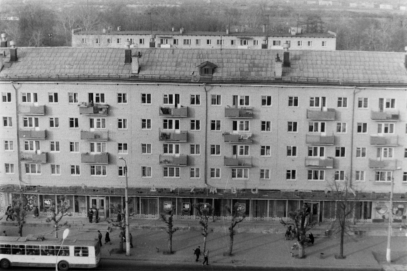 Тверь, ЗиУ-682В № 122; Тверь — Старые фотографии (1917—1991); Тверь — Троллейбусные линии: Московский район