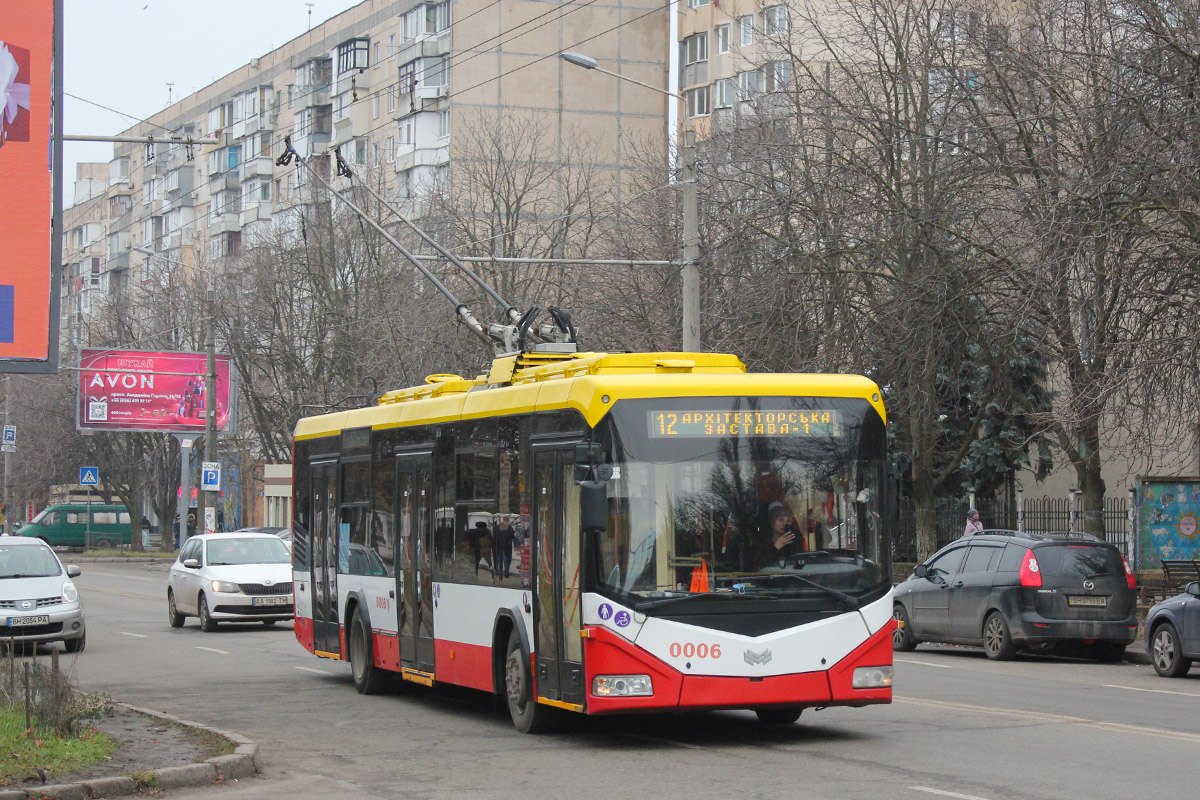 Одесса, БКМ 321 № 0006