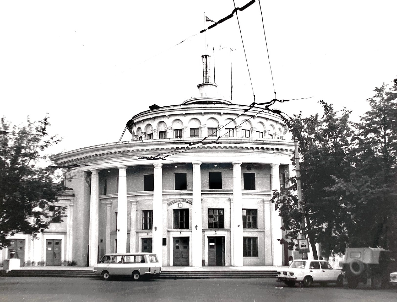 Tver — Old photos (1917–1991); Tver — Trolleybus terminals and turning rings