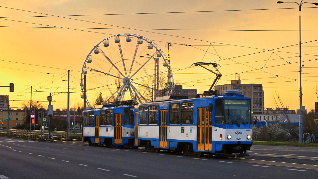 Острава, Tatra T6A5 № 1128