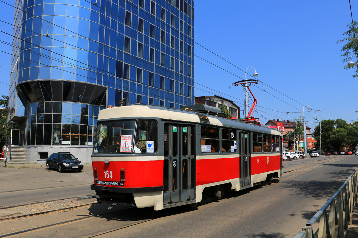 Краснодар, Tatra T3SU КВР МРПС № 154