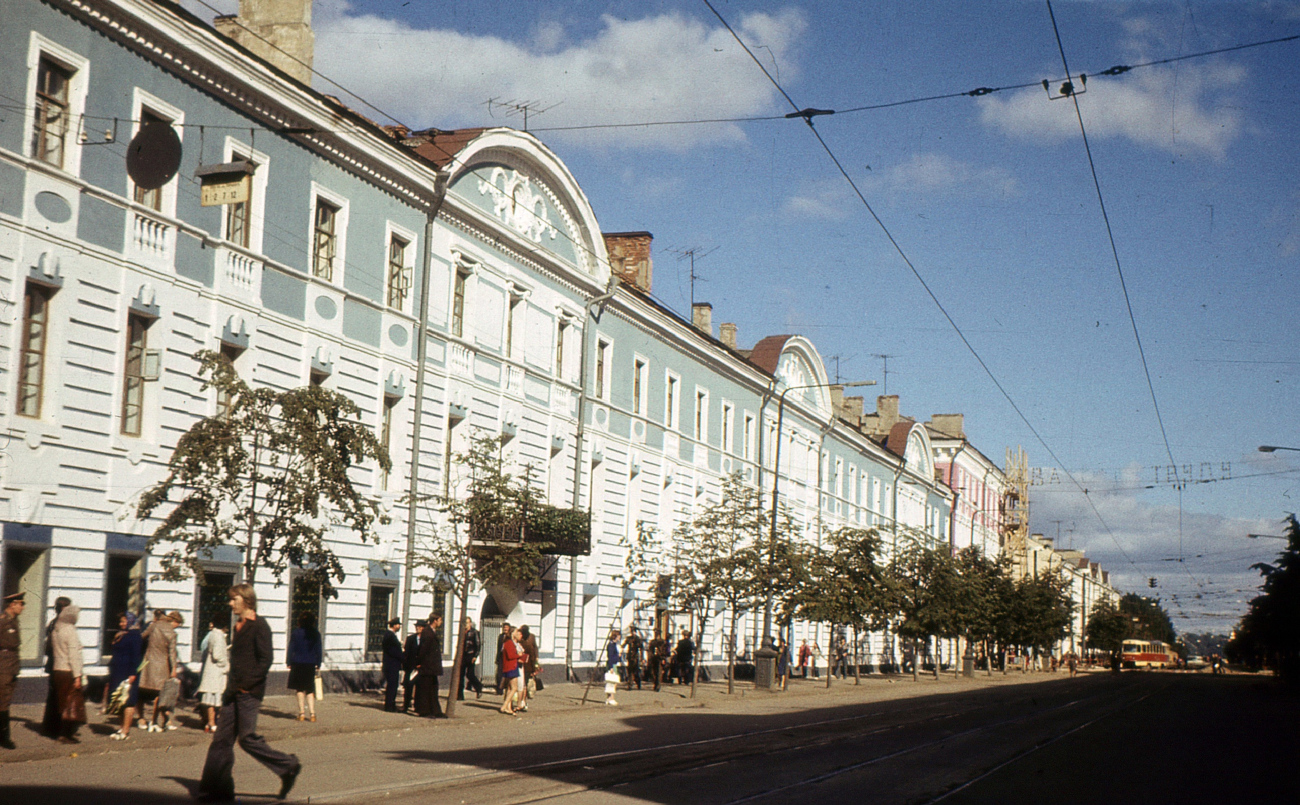 Тверь — Старые фотографии (1917—1991); Тверь — Трамвайные линии: Центральный район