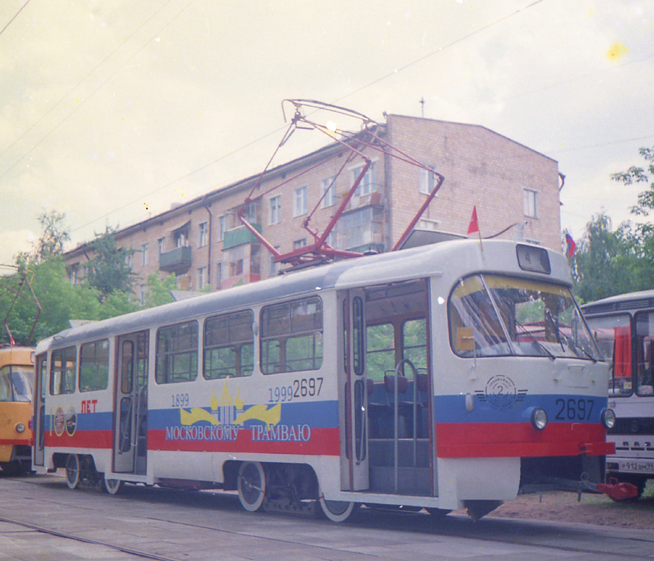 Москва, Tatra T3SU № 2697