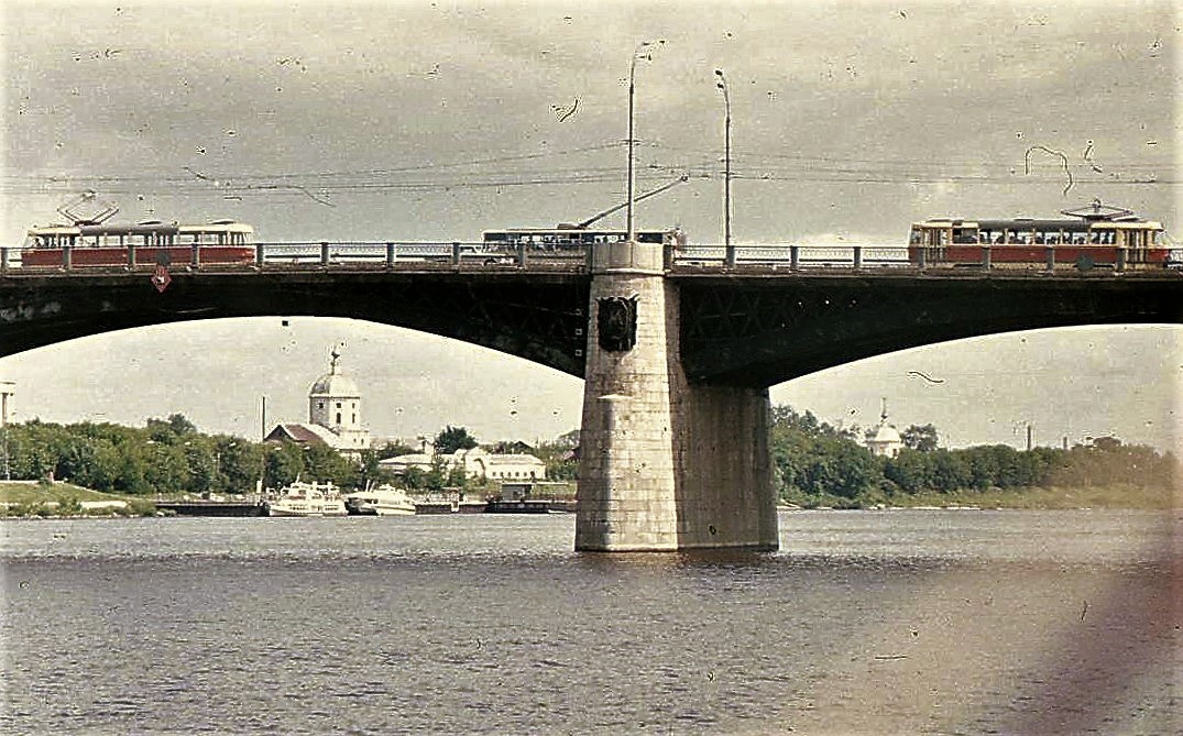 Тверь — Старые фотографии (1917—1991); Тверь — Трамвайные линии: Центральный район; Тверь — Троллейбусные линии: Центральный район