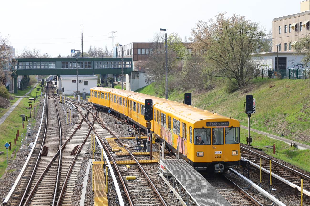 Берлин, BVG F76E № 2618