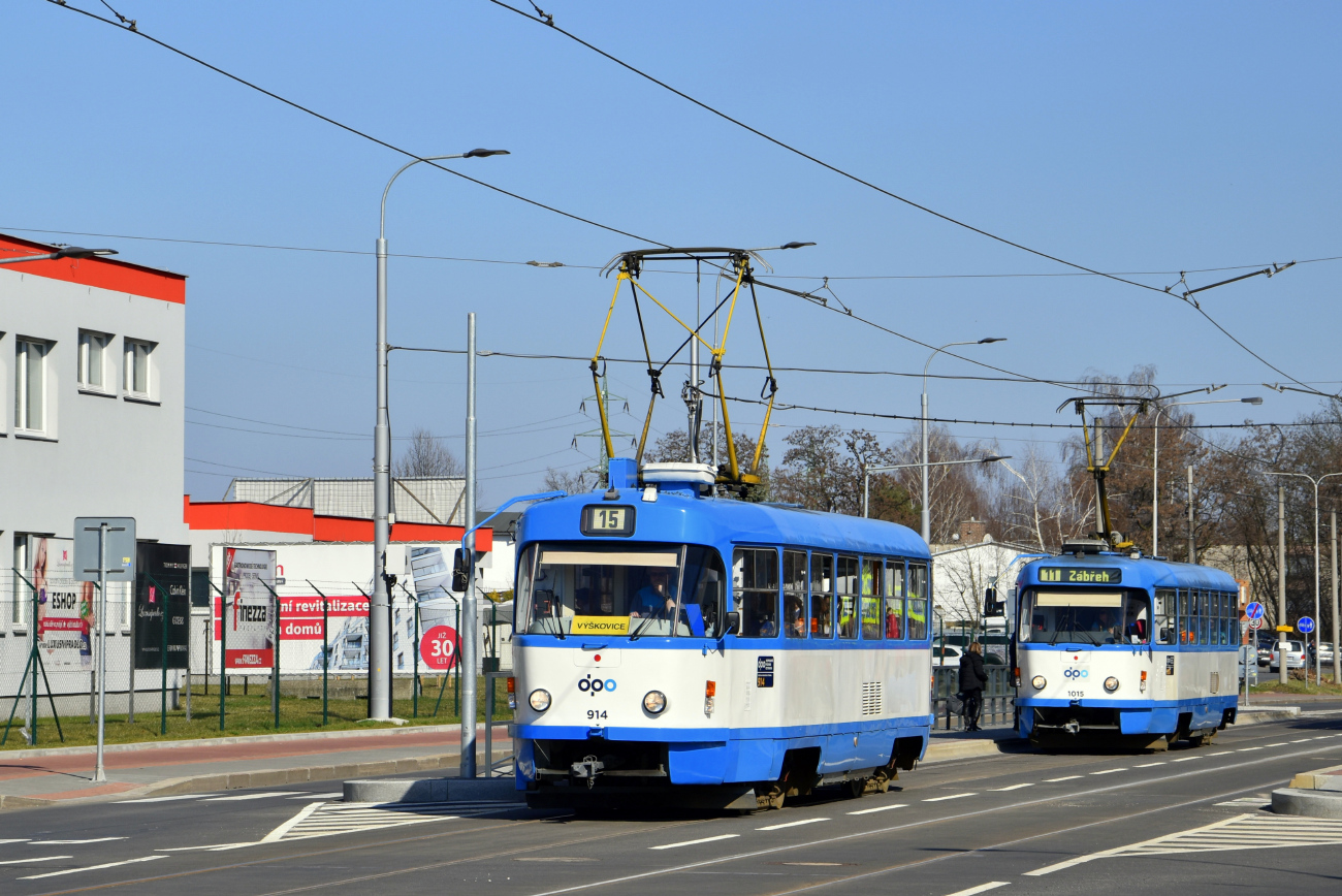 Острава, Tatra T3SUCS № 914