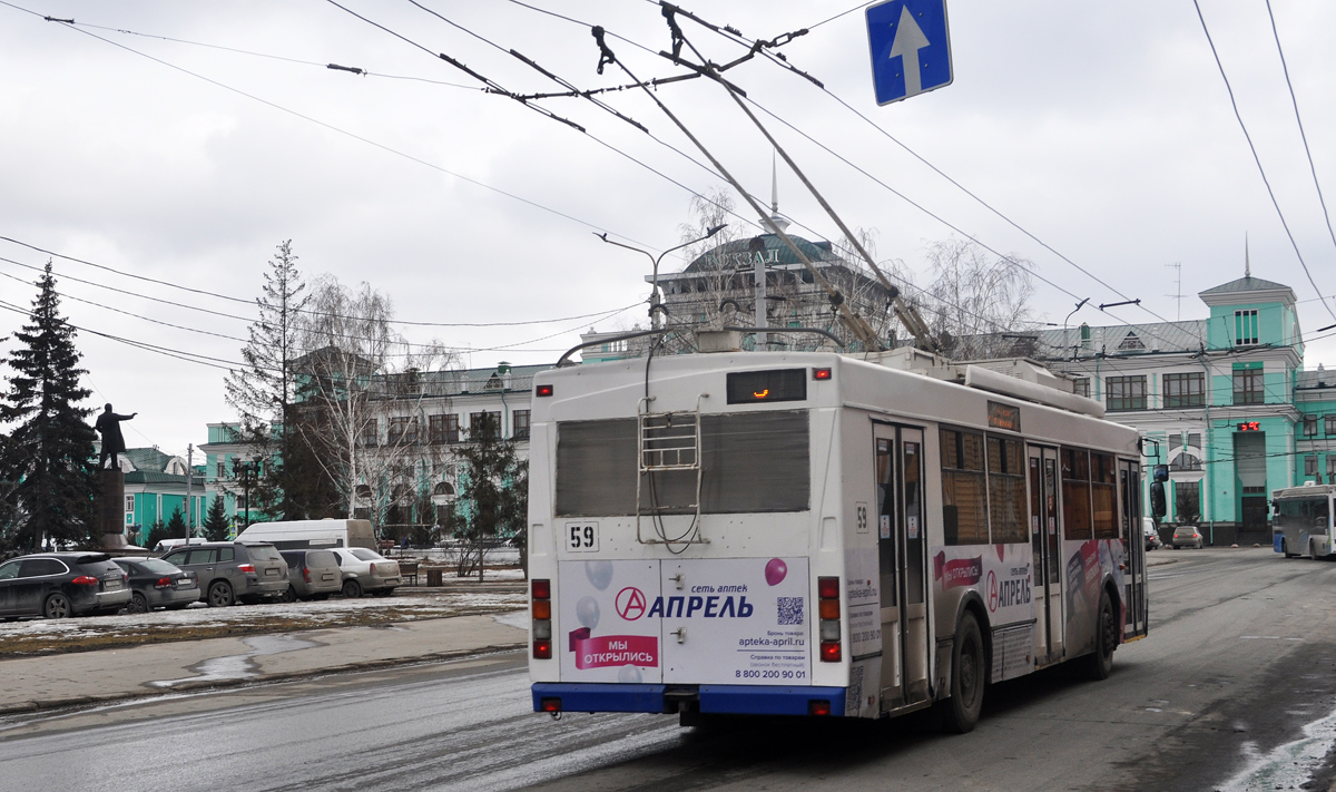 Омск, Тролза-5275.03 «Оптима» № 59