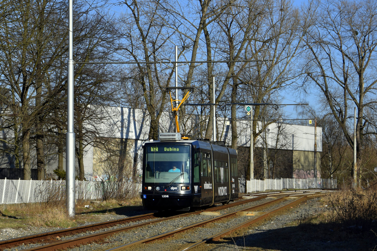 Ostrava, Škoda 03T2 Astra č. 1206