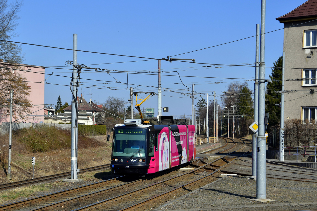 Острава, Škoda 03T2 Astra № 1208
