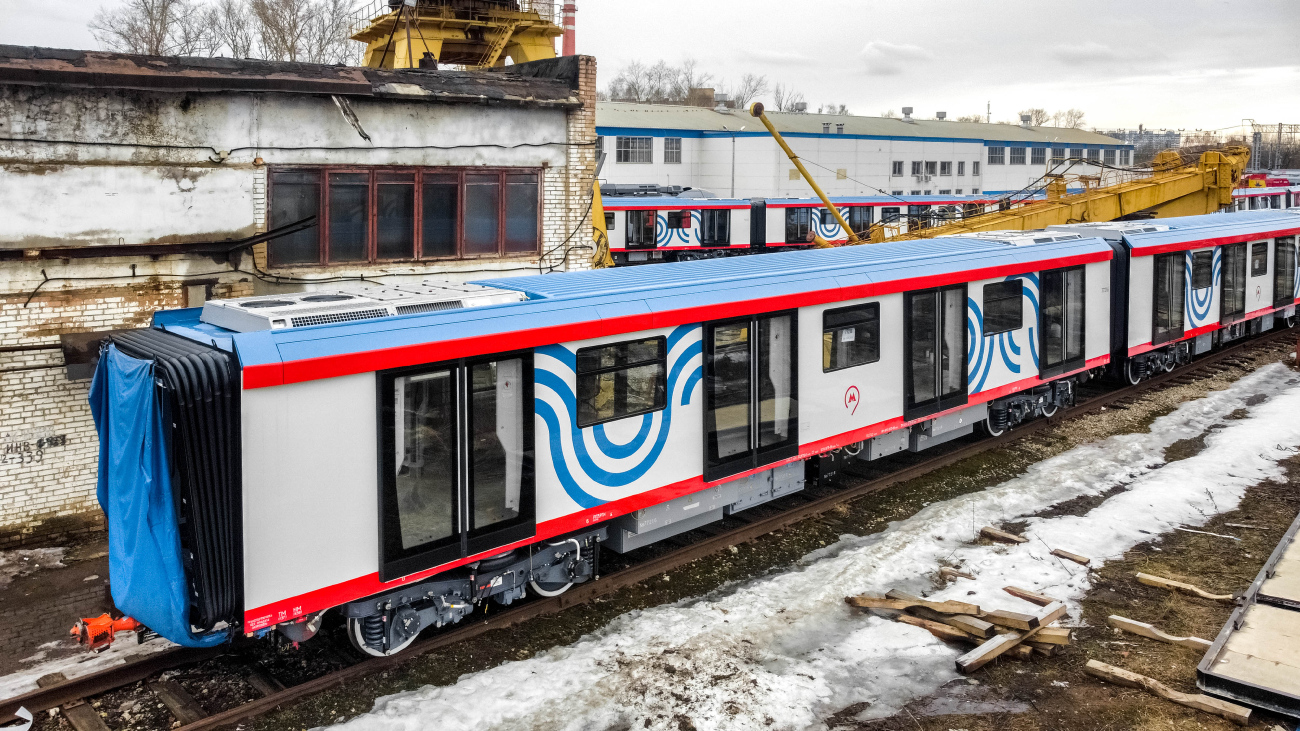 Москва, 81-777 «Москва-2020» № 77216; Мытищи — Новые вагоны для Московского метрополитена