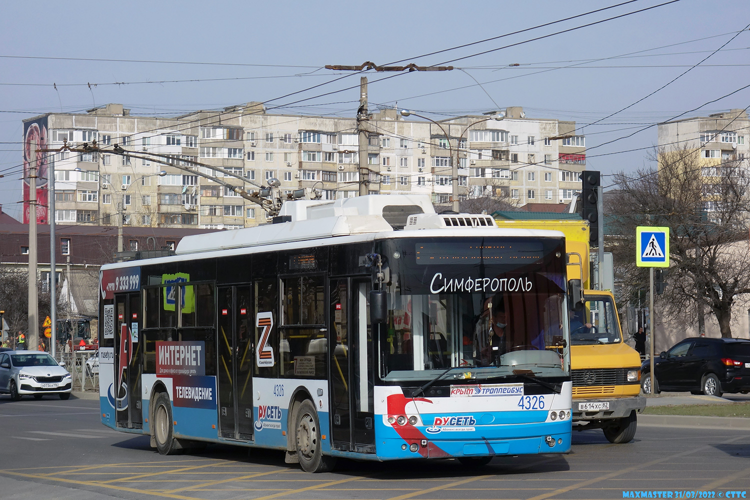 Крымский троллейбус, Богдан Т70110 № 4326