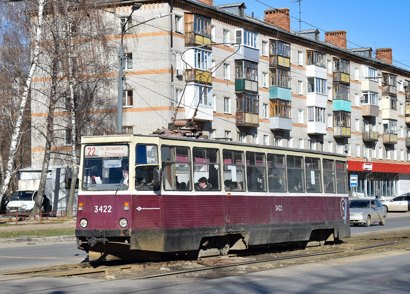 Нижний Новгород, 71-605 (КТМ-5М3) № 3422