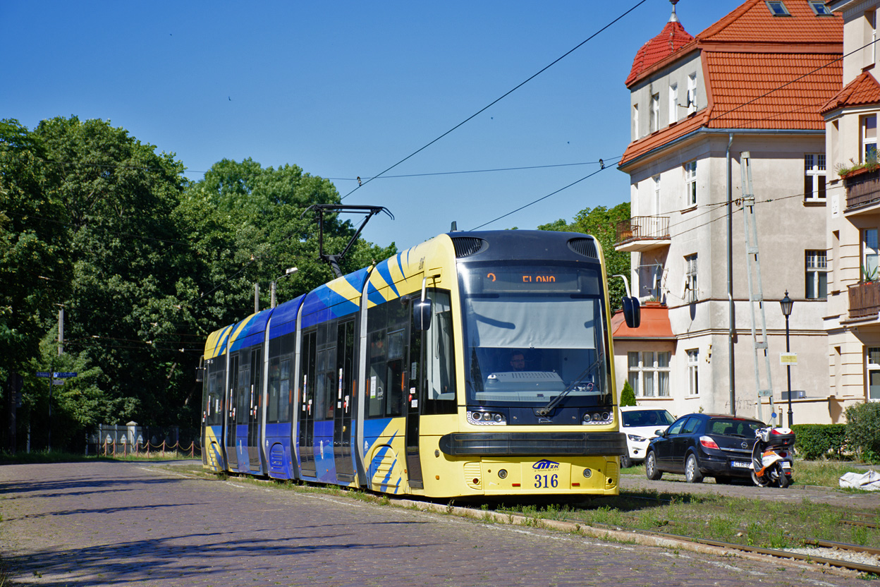 Торунь, PESA Swing 122NbTDuo № 316