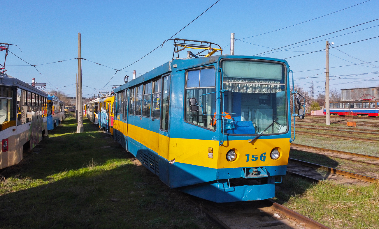 Volzhskiy, 71-611 č. 156; Volzhskiy — Tram Depot