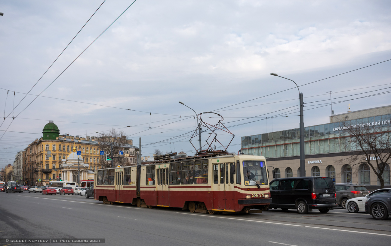 Sankt Petersburg, LVS-86K Nr 3468 Sankt Petersburg, LVS-86K Nr 3468