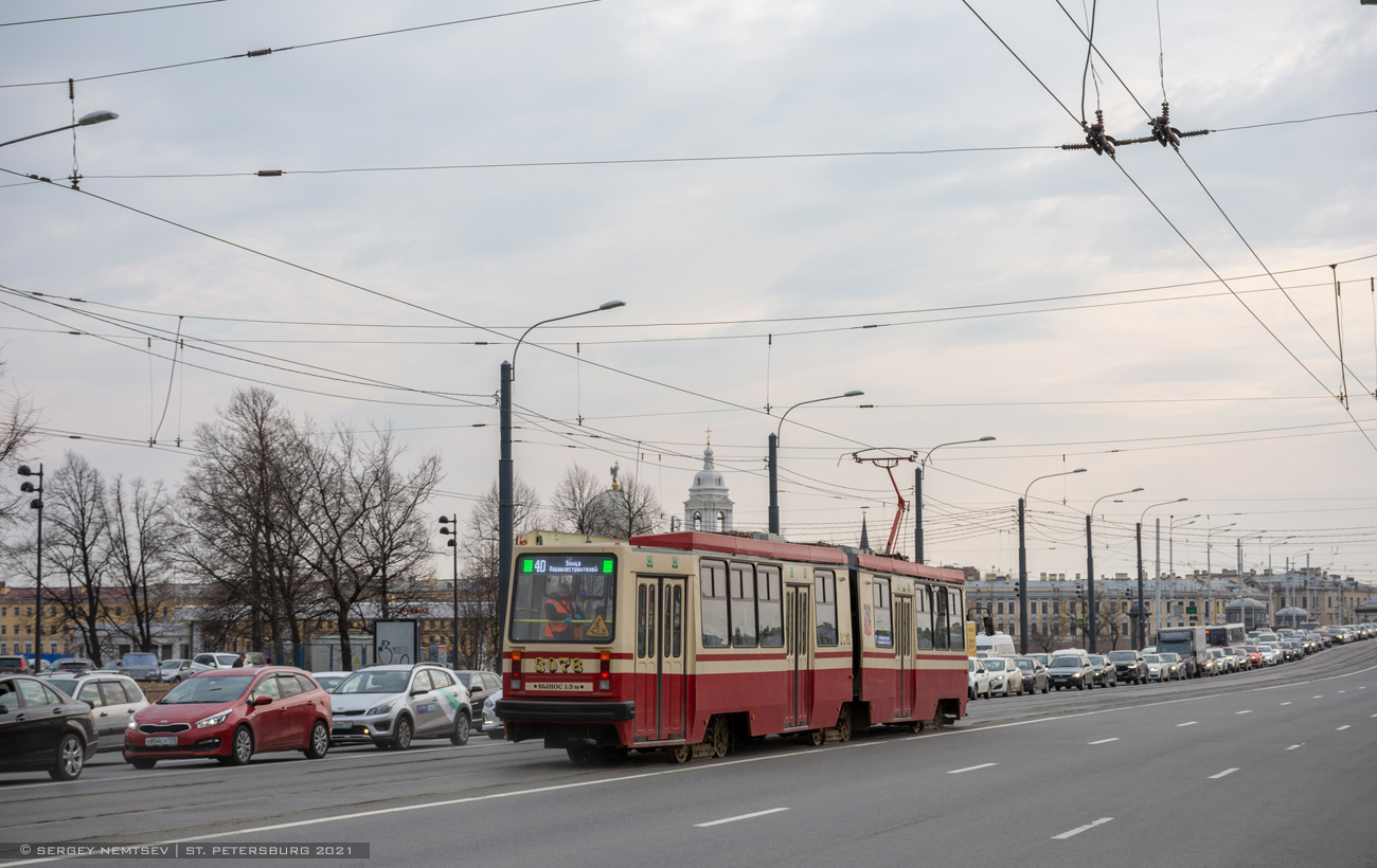 Санкт-Петербург, ЛВС-86М2 № 3078