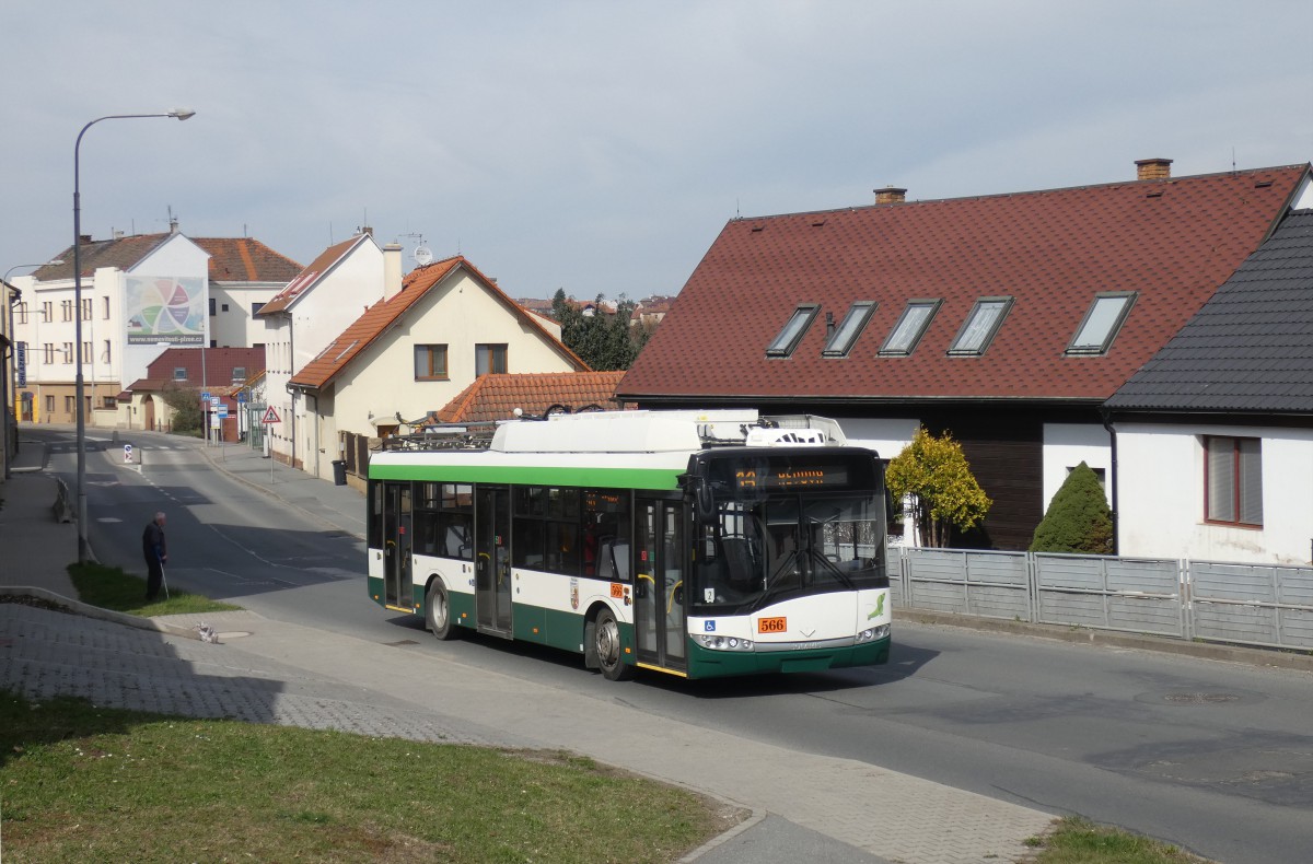 Пльзень, Škoda 26Tr Solaris III № 566