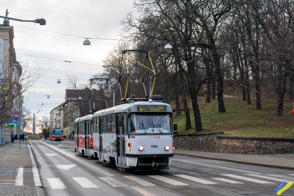 Брно, Tatra T3P № 1595