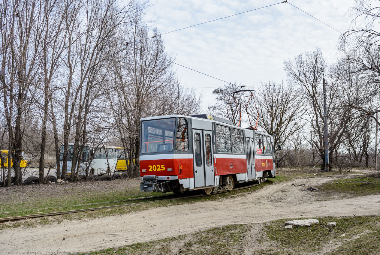 Каменское, Tatra T6A5 № 2025