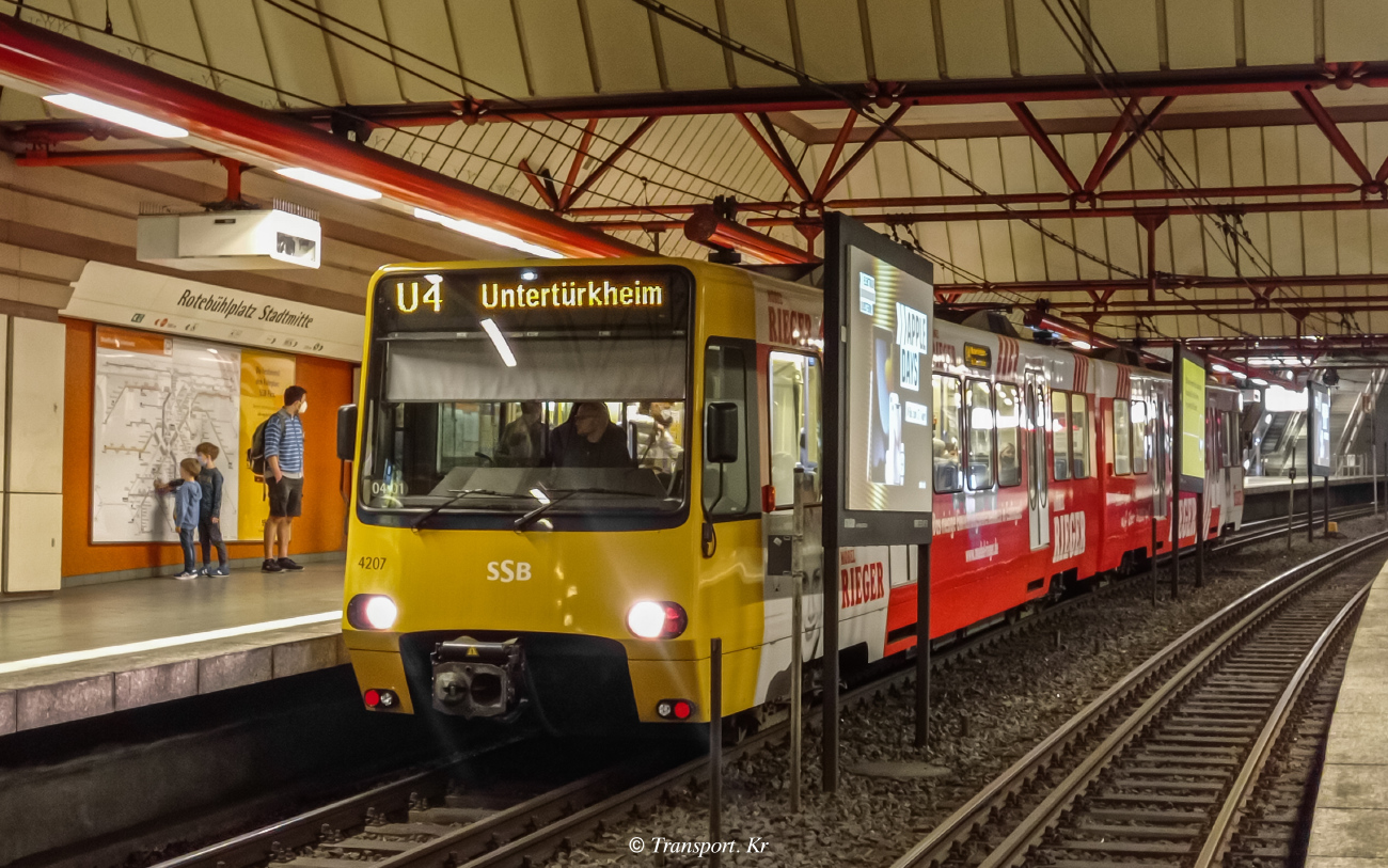 Штутгарт, Duewag DT8.S № 4207