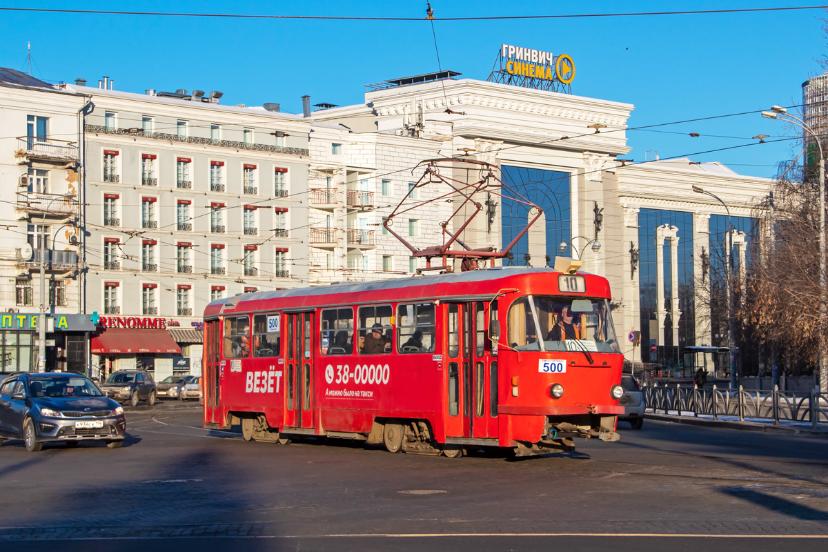 Екатеринбург, Tatra T3SU № 500