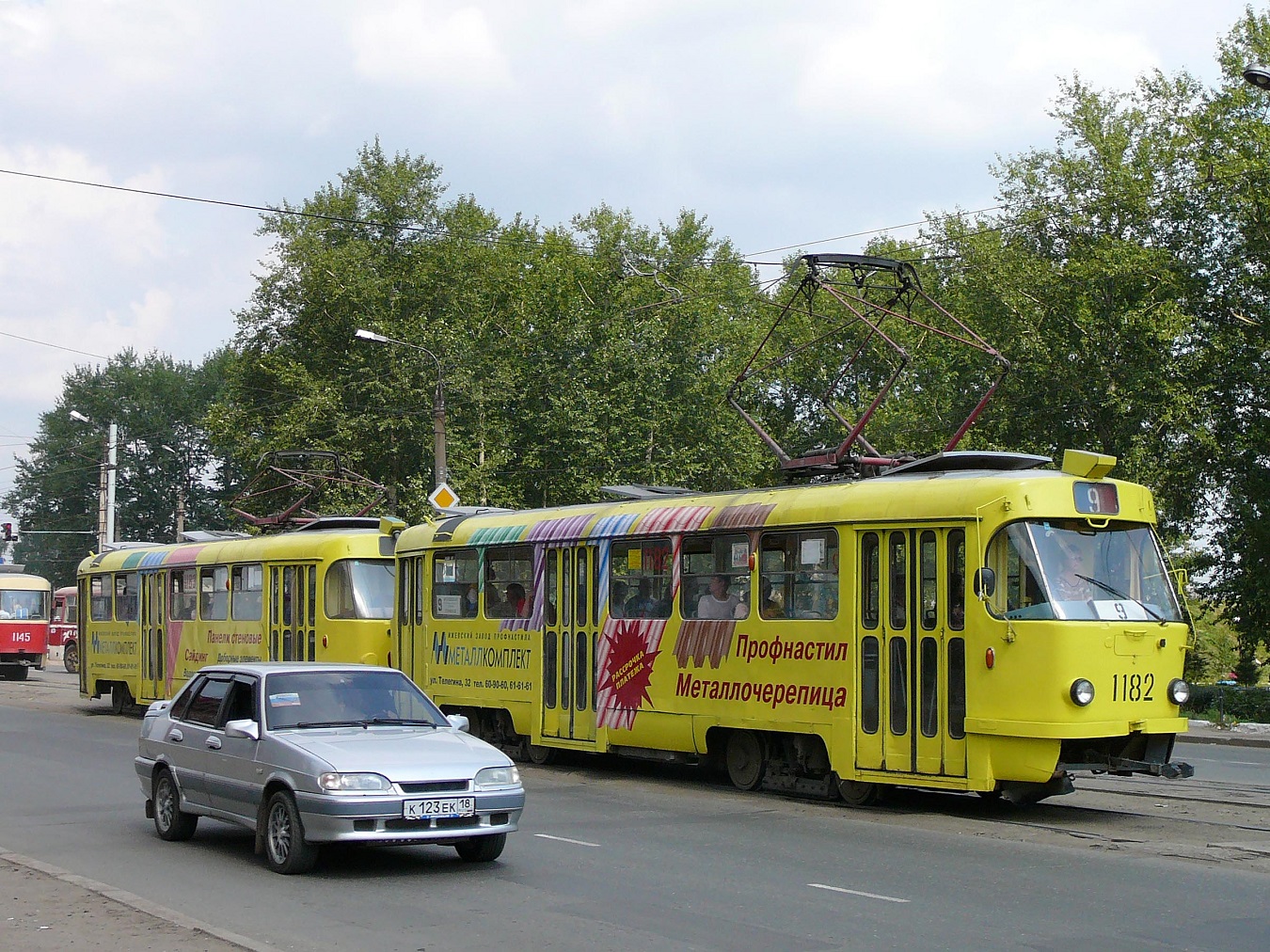 Ижевск, Tatra T3SU № 1182